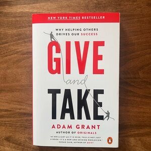 Give and Take by Adam Grant Book